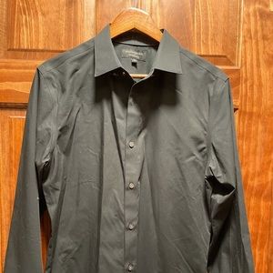 Black dress shirt